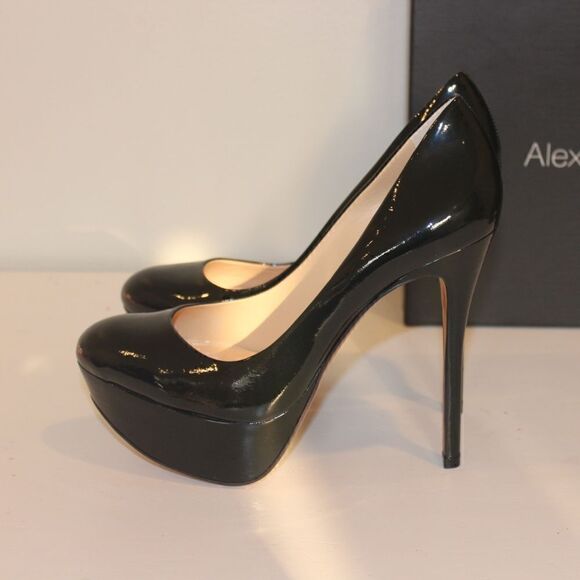 NEW Alexandre Birman Black Scarpin Meia Pata Eclipse Platform Shoes - Picture 2 of 9